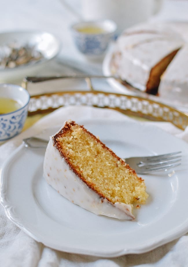 Slice of Osmanthus Cake, thewoksoflife.com