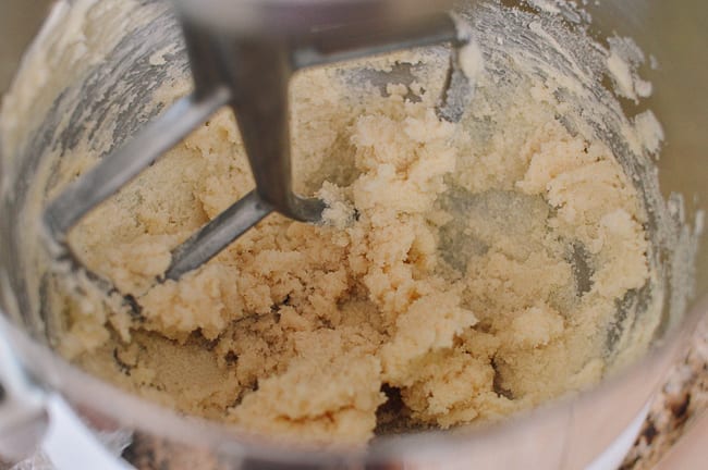 Creamed butter, sugar, and vanilla, thewoksoflife.com