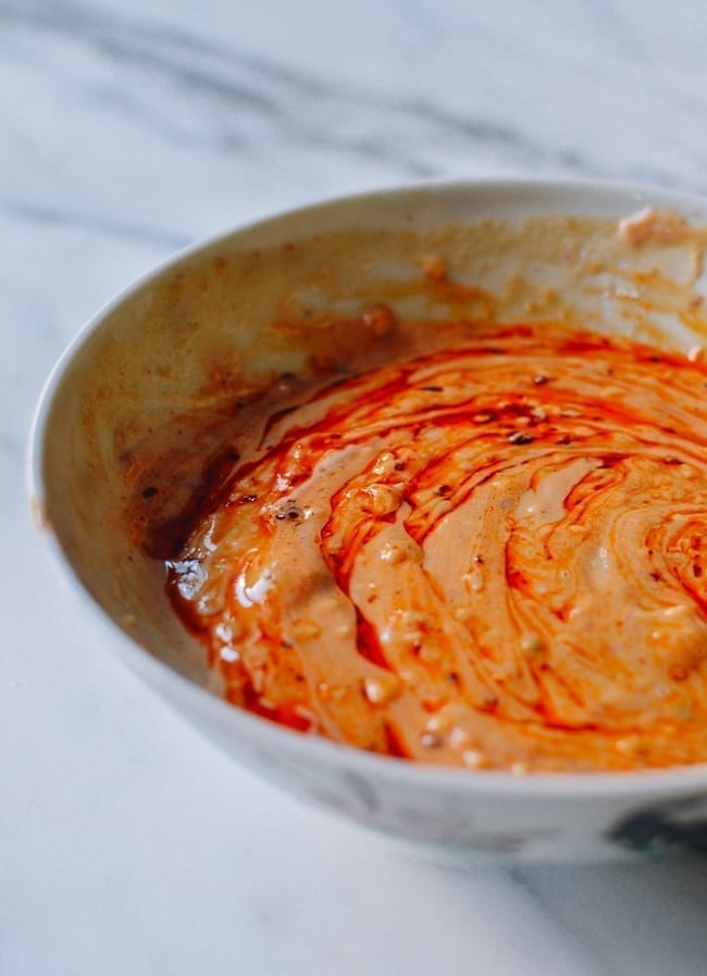 Mixed peanut sauce, thewoksoflife.com