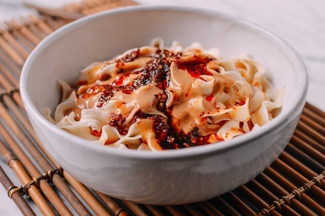Peanut Noodles with Chili Oil, thewoksoflife.com