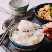 How to Steam Rice, thewoksoflife.com