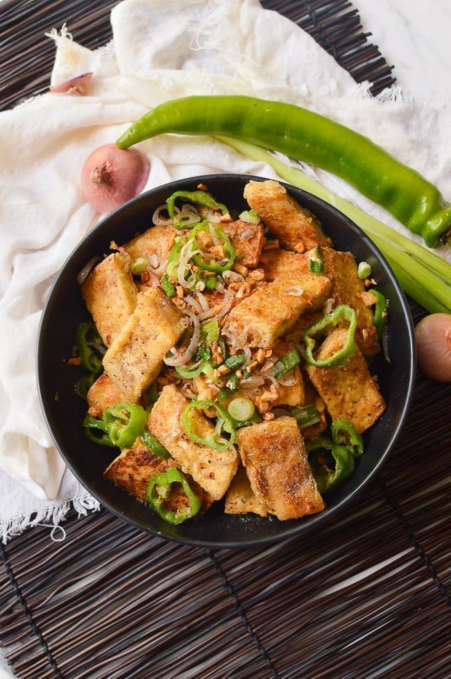 Salt and Pepper Tofu, thewoksoflife.com
