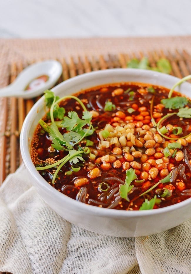 Suan La Fen Sichuan Noodle Soup, thewoksoflife.com
