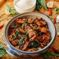 Thai Basil Pork Belly, thewoksoflife.com