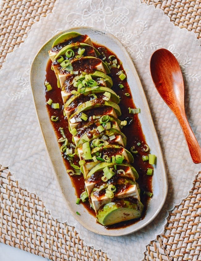 Tofu Avocado Salad, thewoksoflife.com