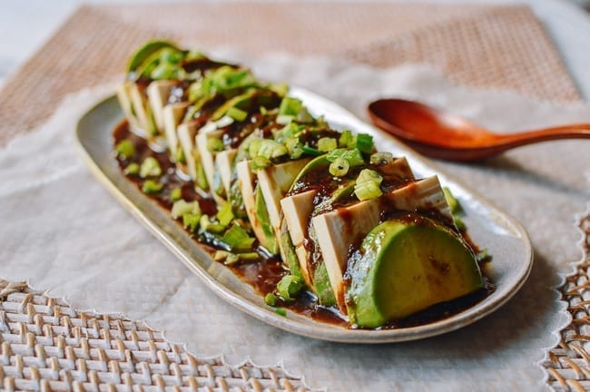 Tofu Avocado Salad, thewoksoflife.com