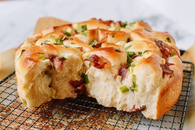 Bacon Scallion Milk Bread