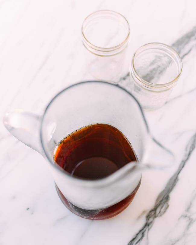 Cooled pitcher of tea, thewoksoflife.com