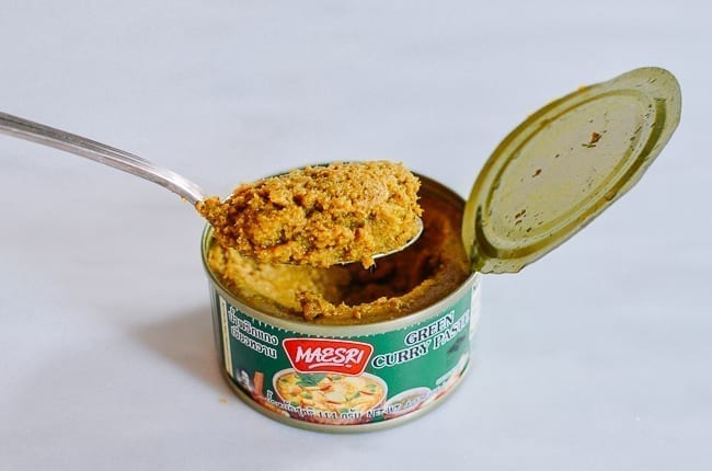 Thai green curry paste, thewoksoflife.com