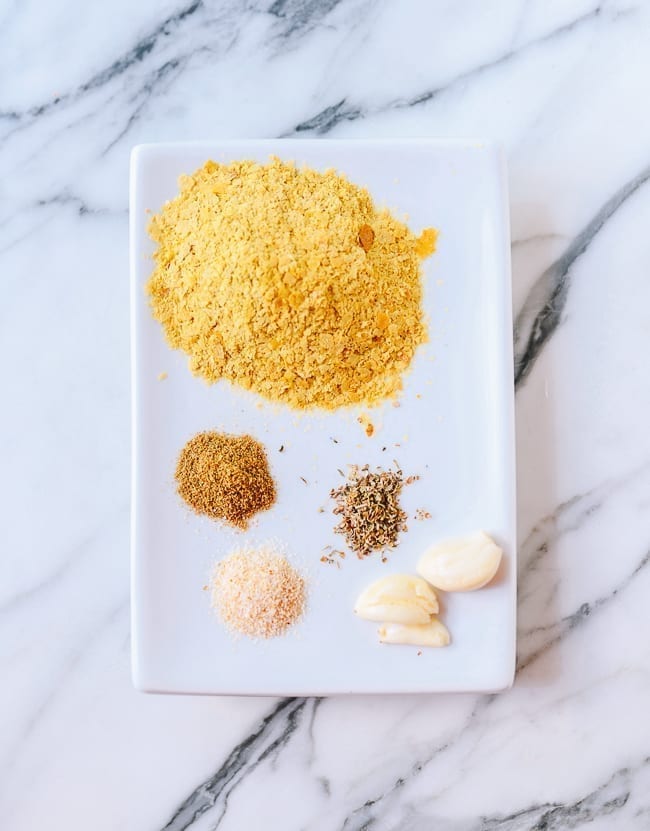 Vegan Queso Ingredients, thewoksoflife.com