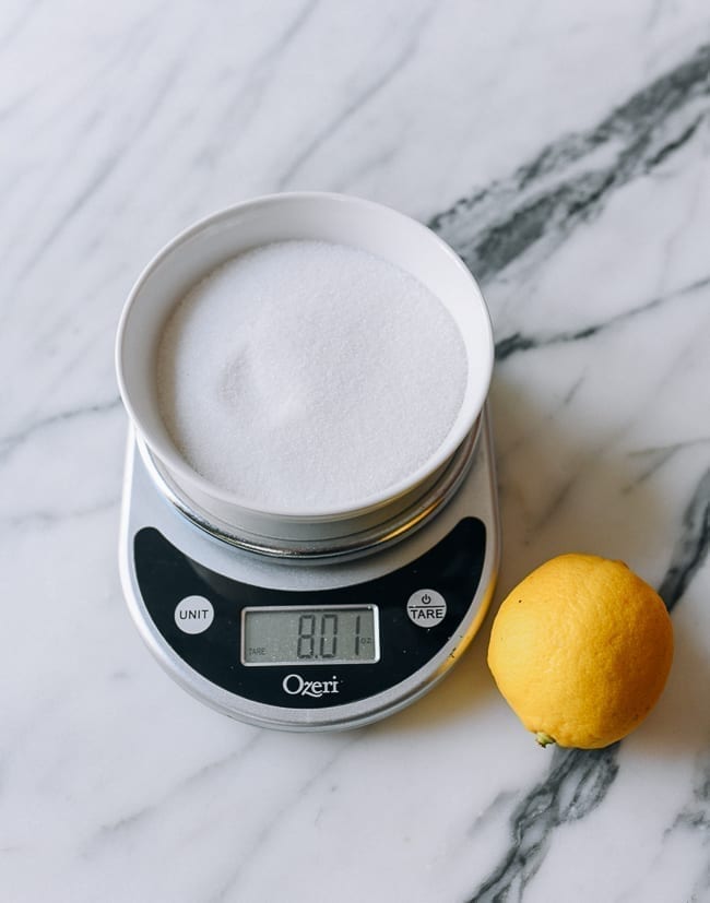 Sugar and lemon juice, thewoksoflife.com