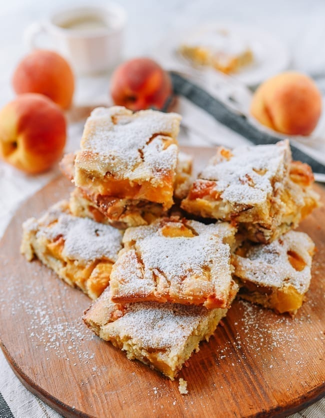 Peach Squares, thewoksoflife.com