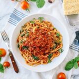 Roasted Tomato Meat Sauce, thewoksoflife.com