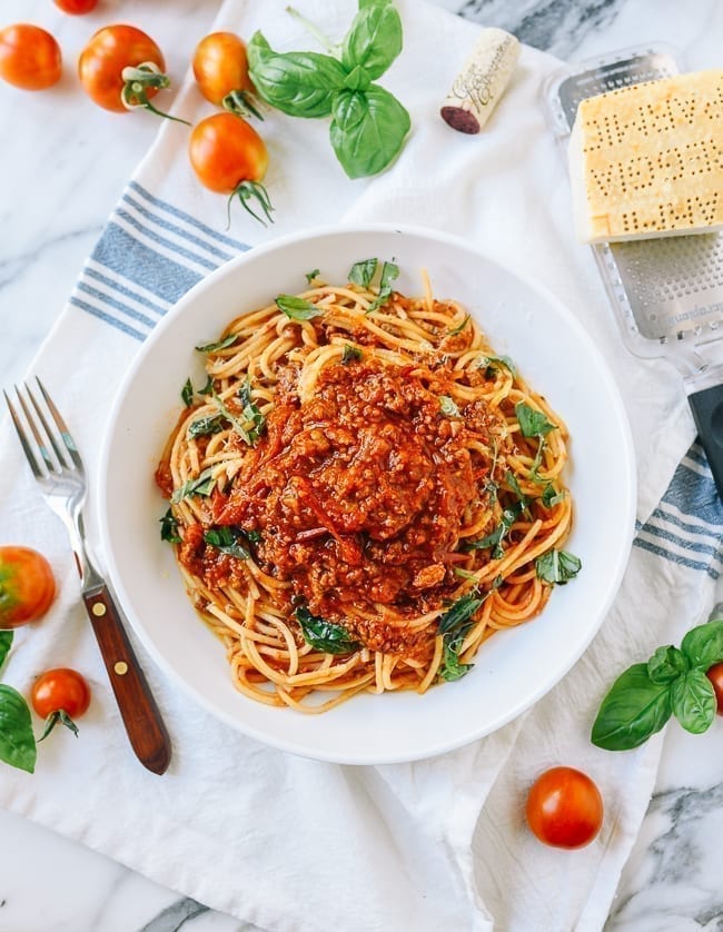 Ultimate Roasted Tomato Meat Sauce