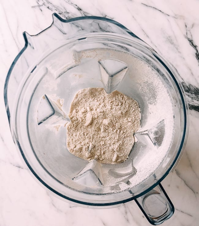 Ground brown rice flour, thewoksoflife.com