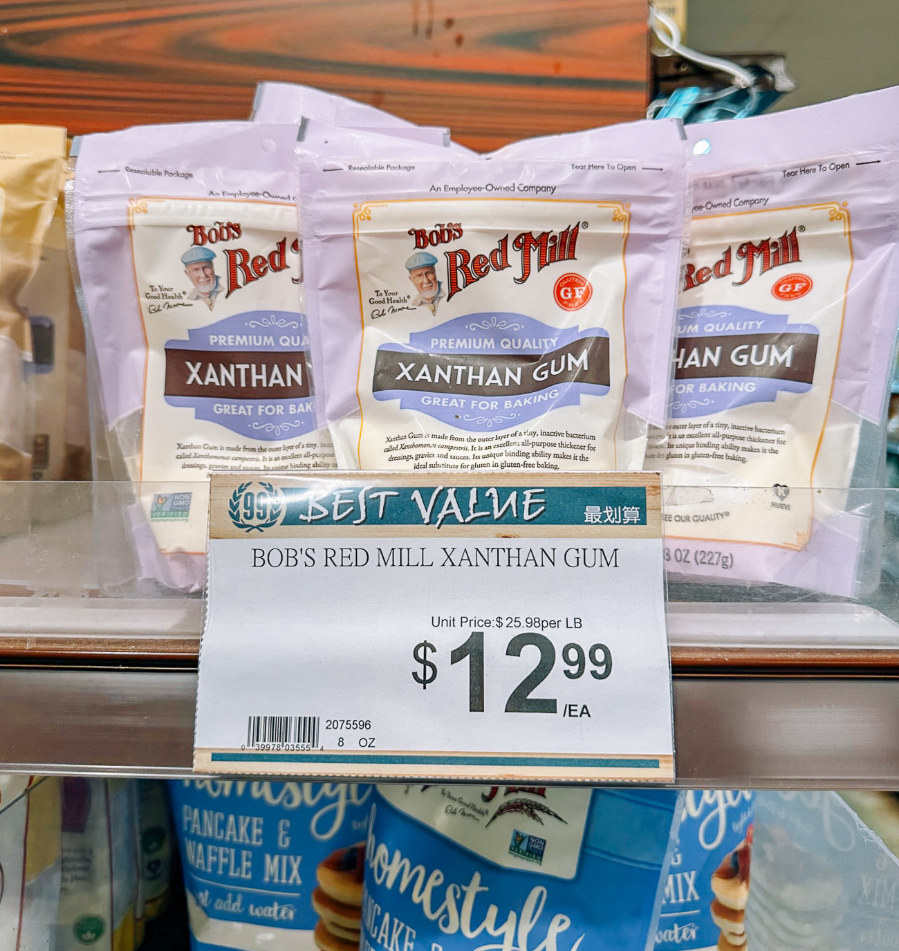 xanthan gum packages in Asian market