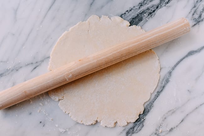 Rolled pie dough, thewoksoflife.com