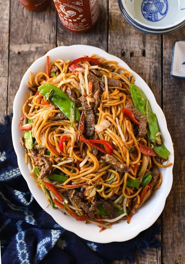 Beef Lo Mein, thewoksoflife.com