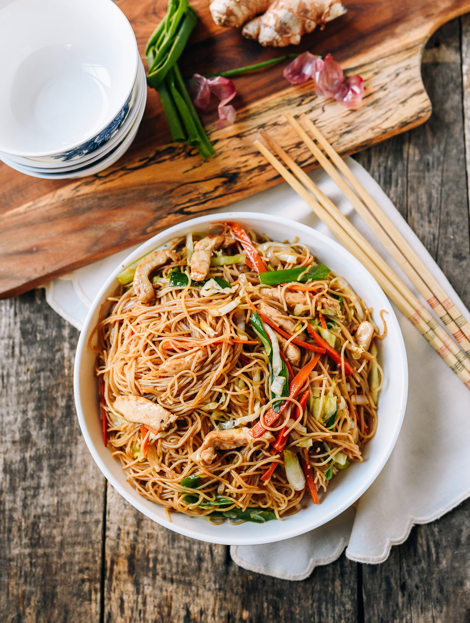 Chicken Mei Fun, thewoksoflife.com