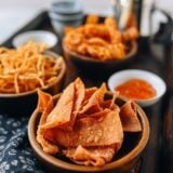 Fried Egg Roll Wrappers