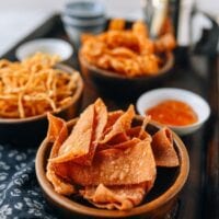 Fried Egg Roll Wrappers