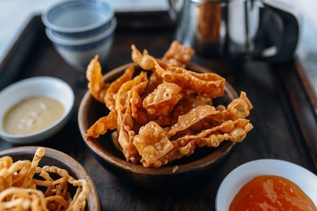 Fried Wonton Skins