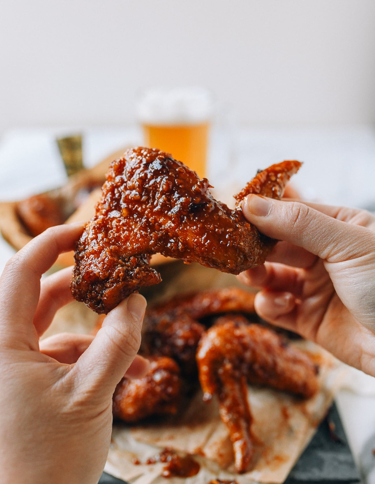 Korean Soy Garlic Wing