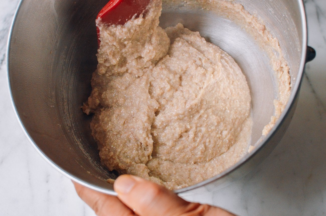 Combined multigrain cereal mix with hot water