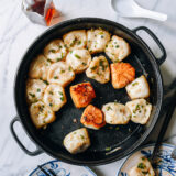 Shanghai Pan-fried Pork Buns, Shengjian Mantou, thewoksoflife.com