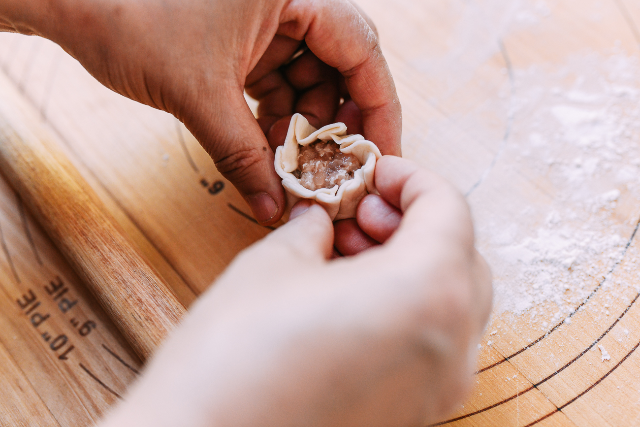 Closing Chinese pork bun, thewoksoflife.com