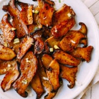 Soy Butter King Oyster Mushrooms