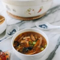 Vegetarian Hot & Sour Soup, thewoksoflife.com