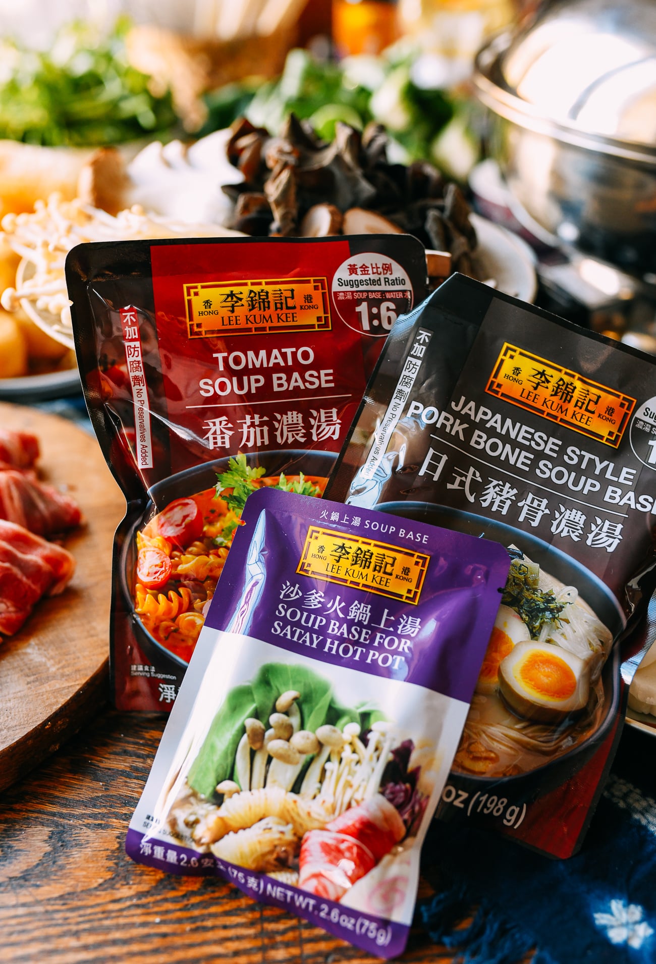 Lee Kum Kee Hot Pot Soup Base Packets