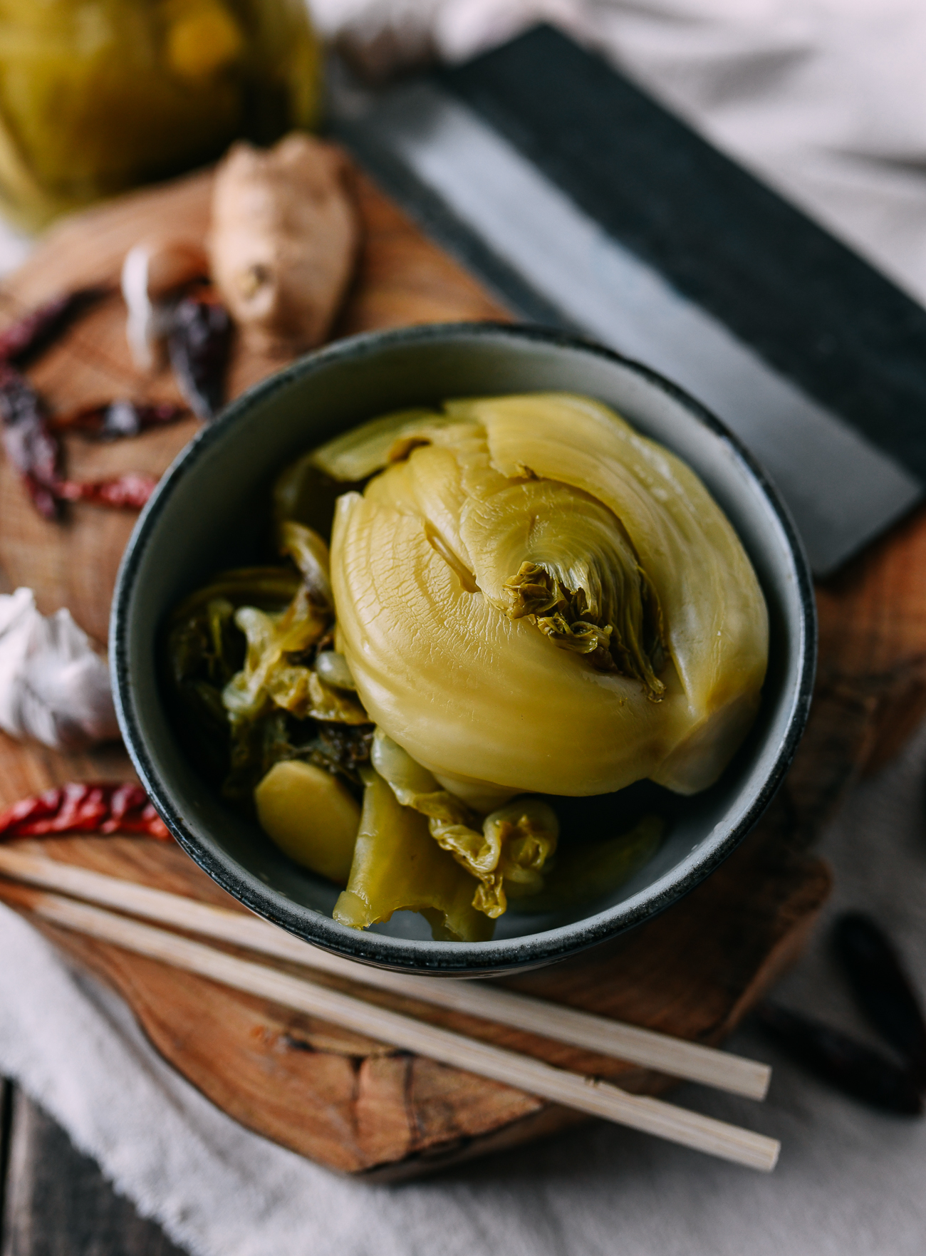 Chinese Salted Mustard Greens