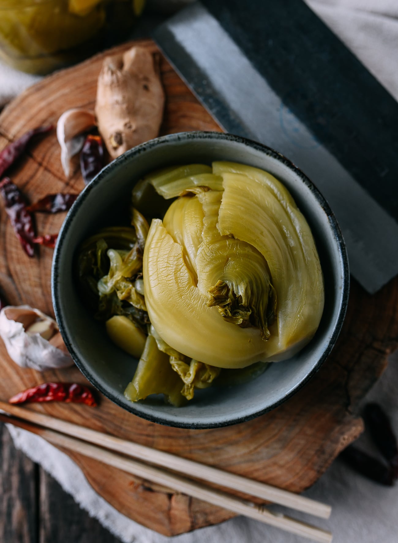 Cantonese pickled mustard - ham choy