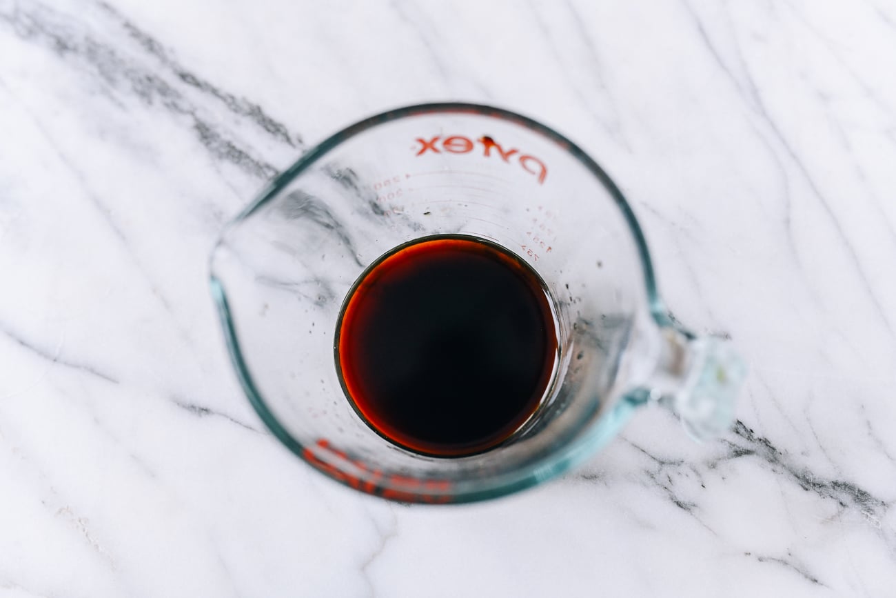 Mixture of soy sauce, salt, sugar, and water