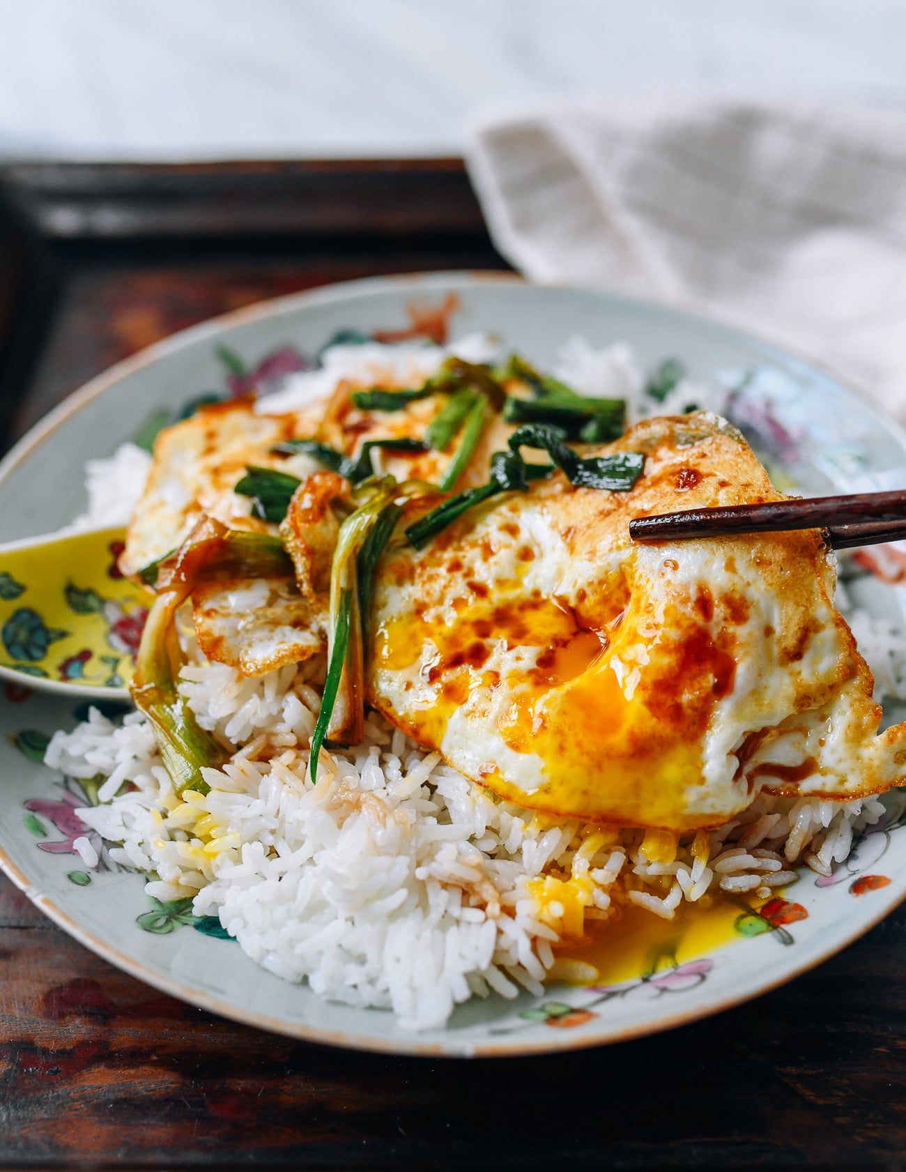 Eggs with Soy Sauce and Scallions