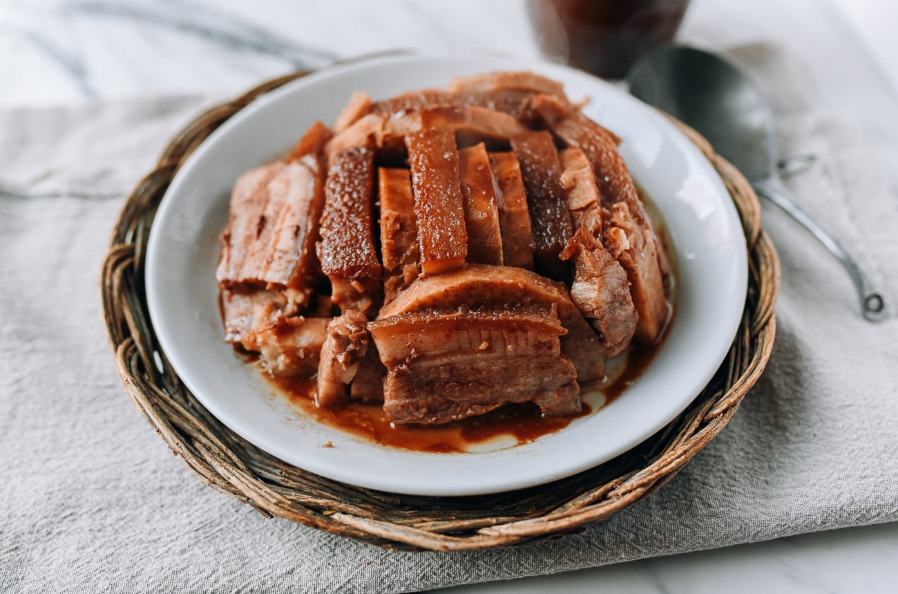 Dome of pork belly and taro