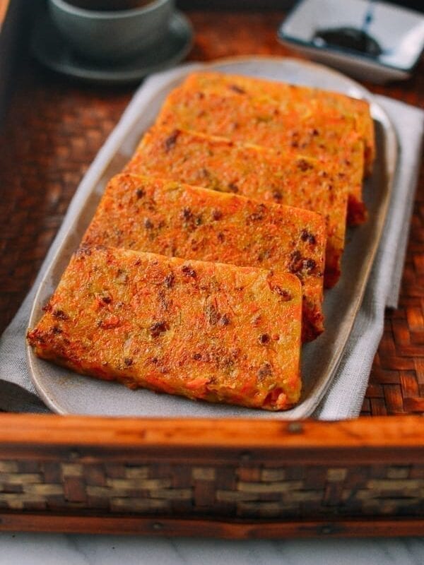 Chinese Carrot Rice Cake, by thewoksoflife.com