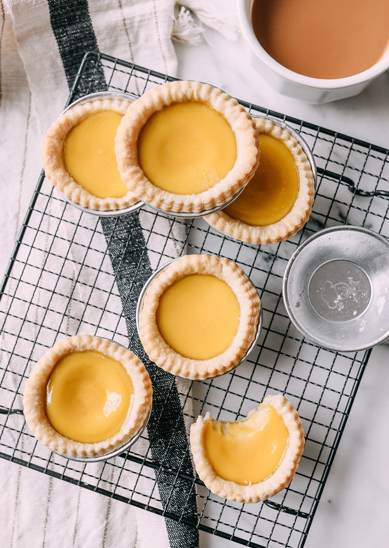 Hong Kong Egg Tarts, thewoksoflife.com