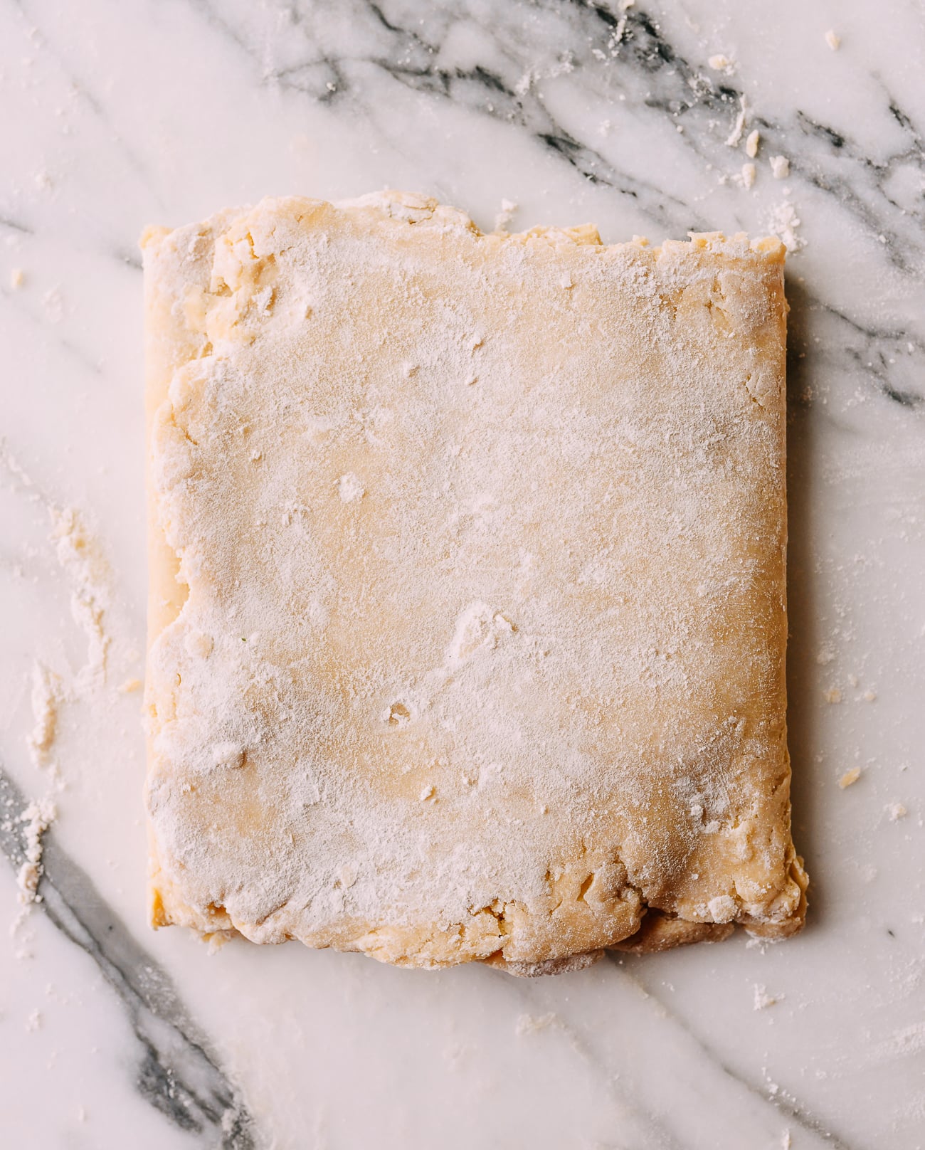 Book turn with pastry