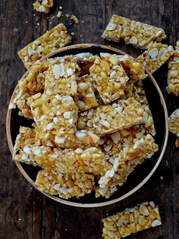 Sesame Peanut Brittle