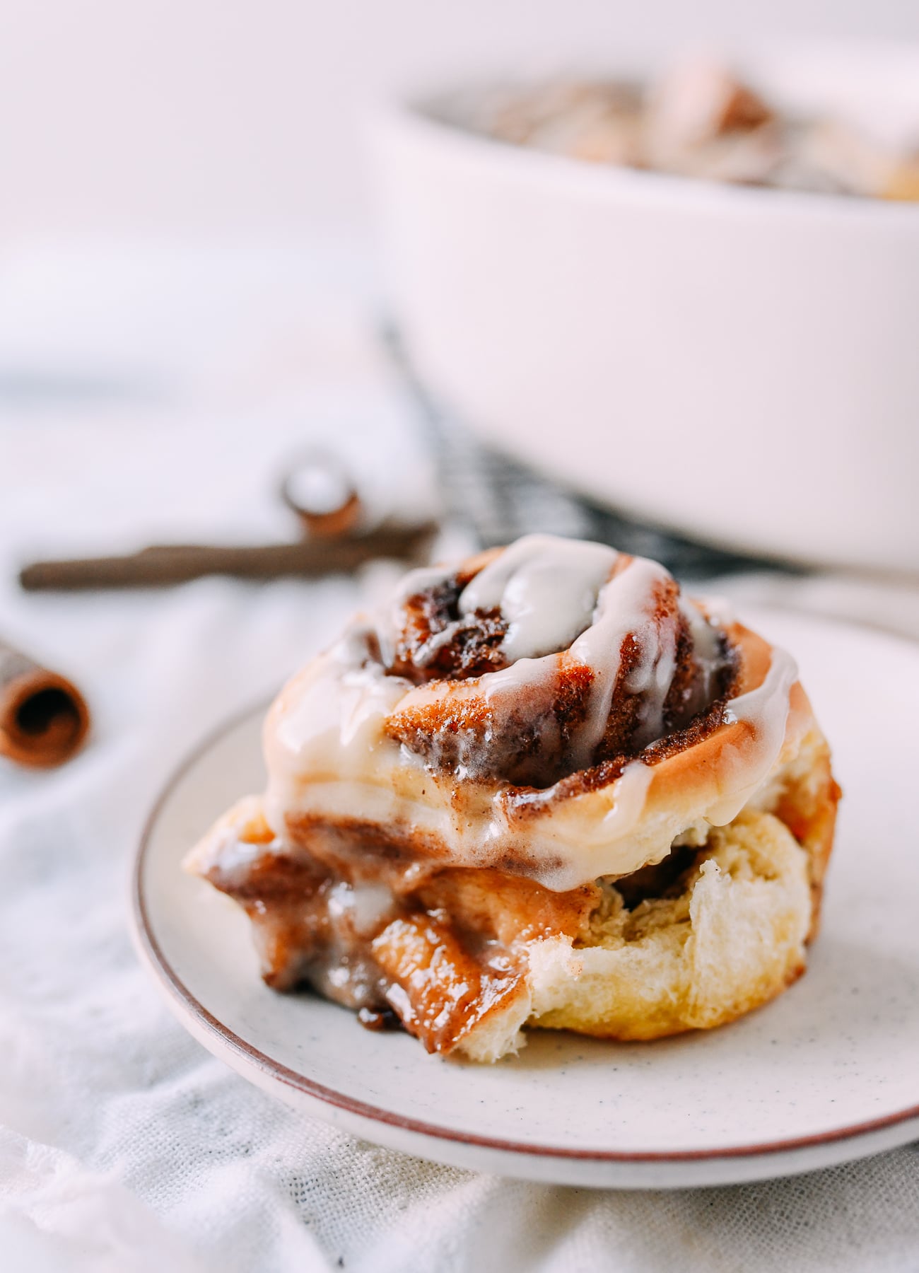 Fluffy Cinnamon Rolls, thewoksoflife.com