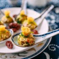 Steamed Money Bag Dumplings for Chinese New Year