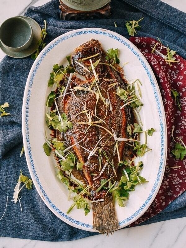 Crispy Fried Flounder, by thewoksoflife.com