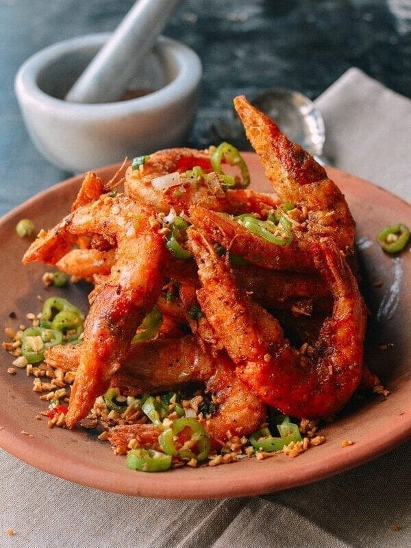 Salt and Pepper Shrimp, by thewoksoflife.com