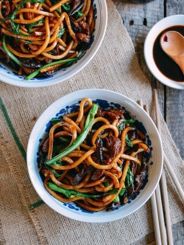 Shanghai Fried Noodles, by thewoksoflife.com