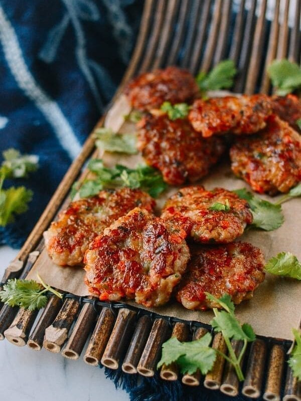 Chinese Shrimp Cakes, by thewoksoflife.com
