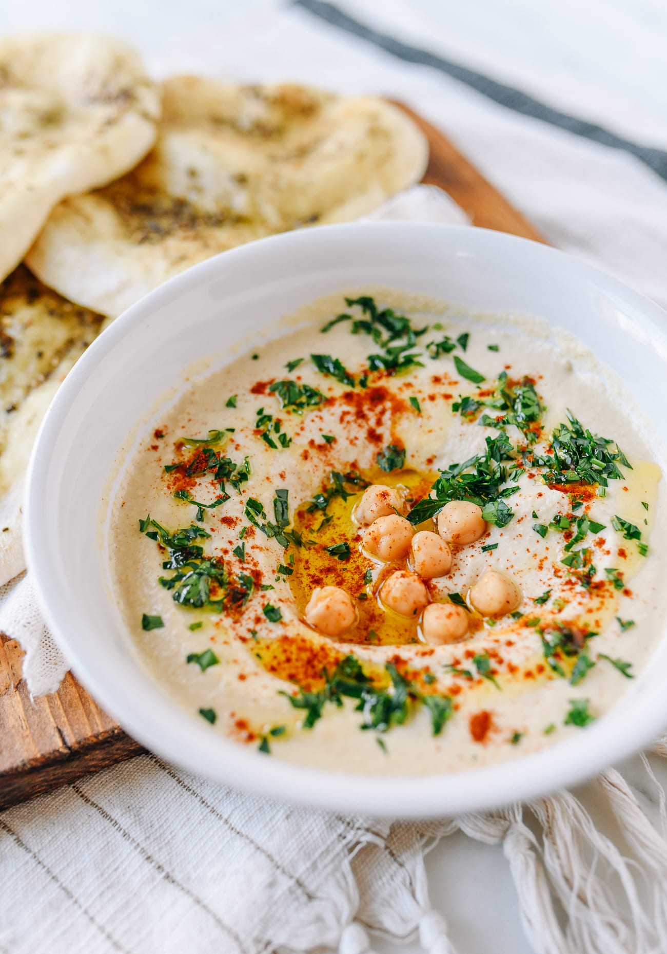 Hummus Recipe, thewoksoflife.com