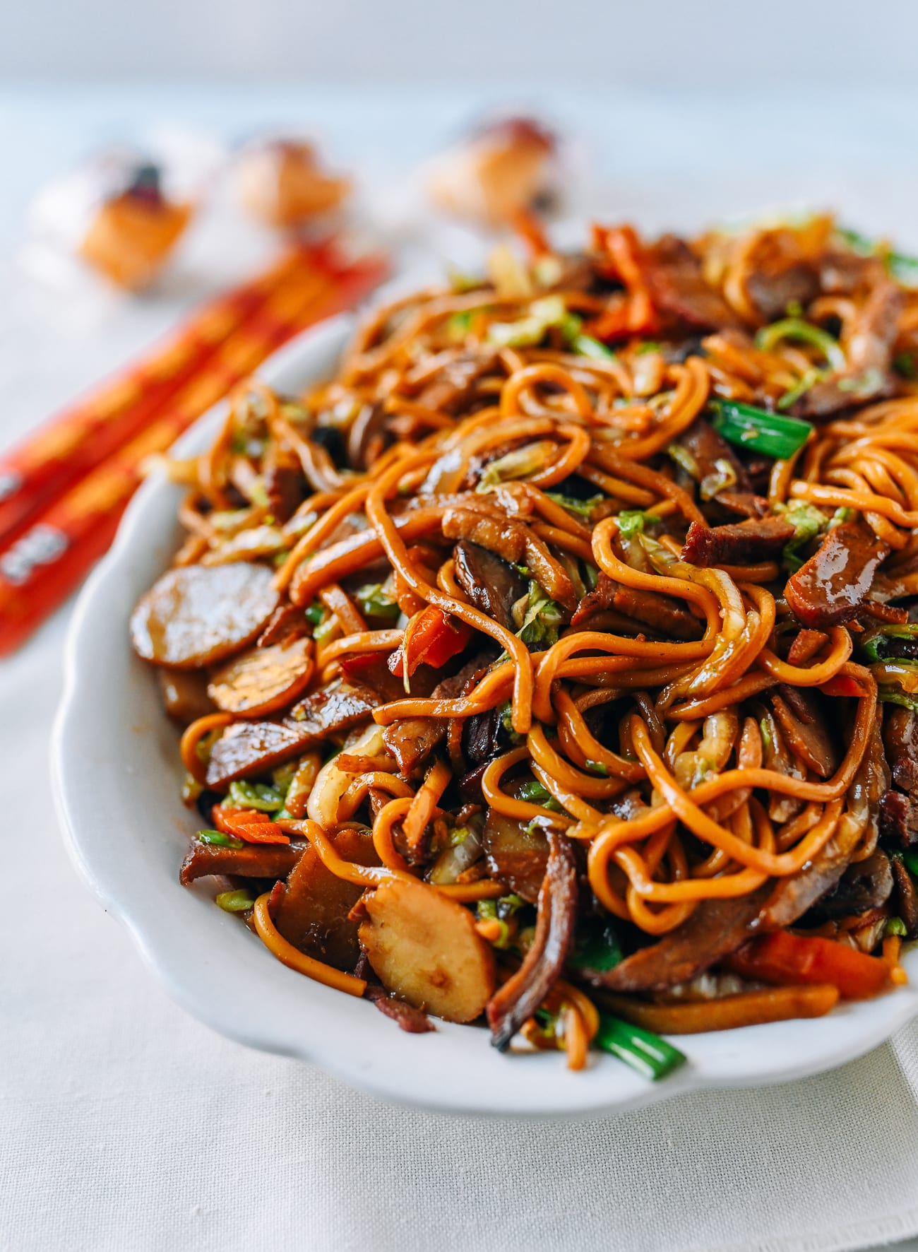 Roast Pork Lo Mein